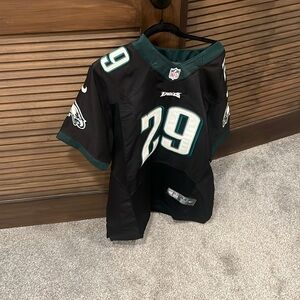 Demarco Murray eagles Nike jersey. Size 44. I would consider a large.